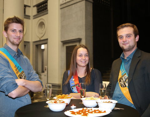 Overdracht voorzitterschap 2016/2017 Gentse Studentenraad