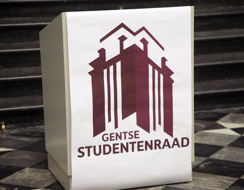 Overdracht voorzitterschap 2016/2017 Gentse Studentenraad