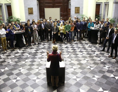 Overdracht voorzitterschap 2016/2017 Gentse Studentenraad