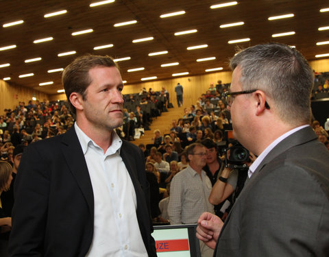 Openingscollege Politicologie met Paul Magnette-7057