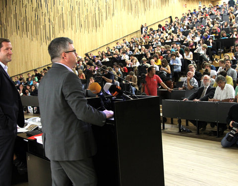 Openingscollege Politicologie met Paul Magnette-7060