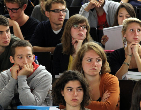 Openingscollege Politicologie met Paul Magnette-7075