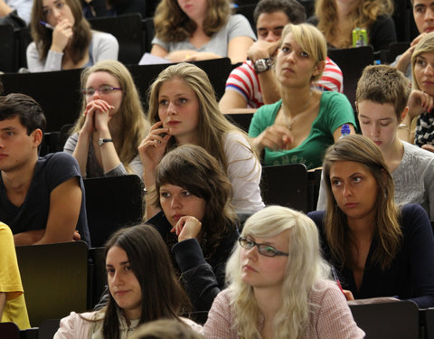 Openingscollege Politicologie met Paul Magnette-7081