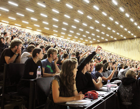 Openingscollege Politicologie met Paul Magnette-7089