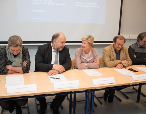 Ondertekening overeenkomst tussen UGent, UZ Gent en Arteveldehogeschool voor gebruik infrastructuur voor opleiding Mondzorg