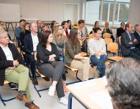 Ondertekening overeenkomst tussen UGent, UZ Gent en Arteveldehogeschool voor gebruik infrastructuur voor opleiding Mondzorg