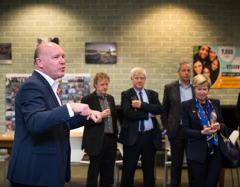 Bezoek Raad van Bestuur UGent aan Campus Kortrijk