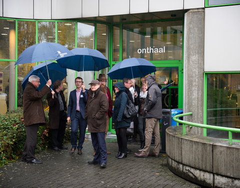 Bezoek Raad van Bestuur UGent aan Campus Kortrijk