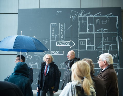 Bezoek Raad van Bestuur UGent aan Campus Kortrijk