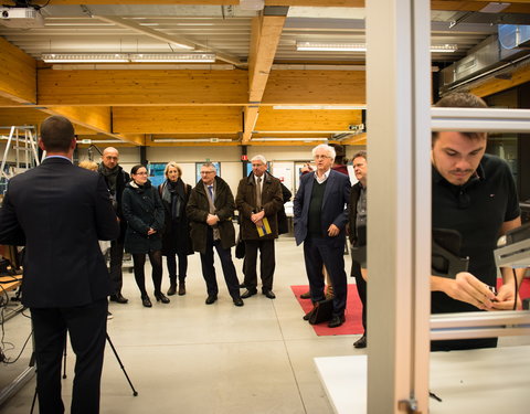 Bezoek Raad van Bestuur UGent aan Campus Kortrijk