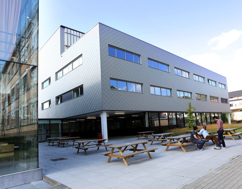 Blok F faculteit Bio-ingenieurswetenschappen op Campus Coupure