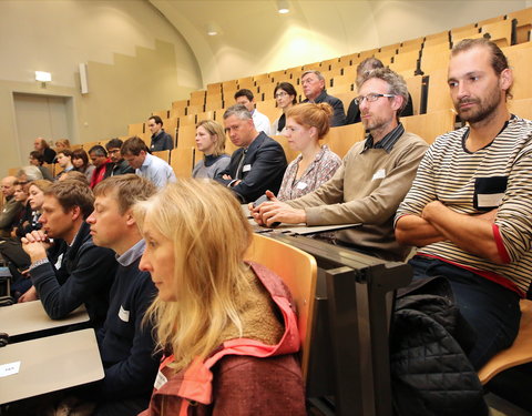 Inhuldiging nieuwbouw (Blok F) faculteit Bio-ingenieurswetenschappen op Campus Coupure