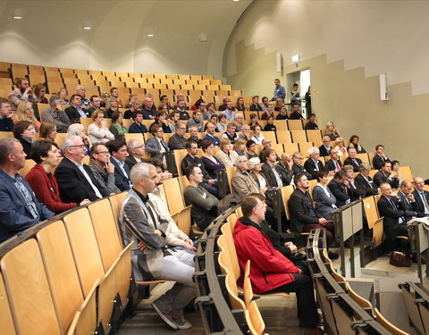 Inhuldiging nieuwbouw (Blok F) faculteit Bio-ingenieurswetenschappen op Campus Coupure