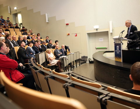 Inhuldiging nieuwbouw (Blok F) faculteit Bio-ingenieurswetenschappen op Campus Coupure