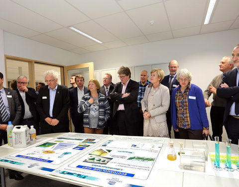 Inhuldiging nieuwbouw (Blok F) faculteit Bio-ingenieurswetenschappen op Campus Coupure