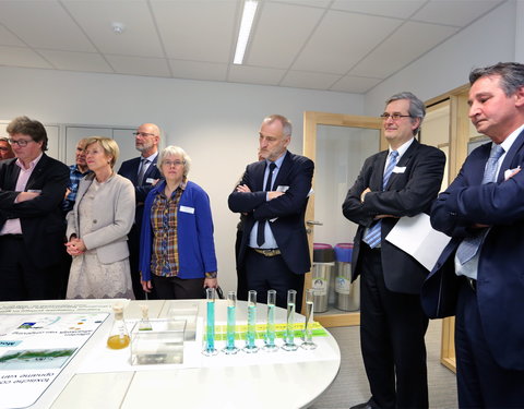 Inhuldiging nieuwbouw (Blok F) faculteit Bio-ingenieurswetenschappen op Campus Coupure