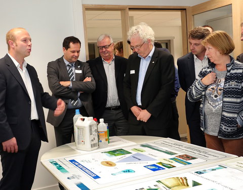 Inhuldiging nieuwbouw (Blok F) faculteit Bio-ingenieurswetenschappen op Campus Coupure