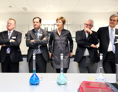 Inhuldiging nieuwbouw (Blok F) faculteit Bio-ingenieurswetenschappen op Campus Coupure