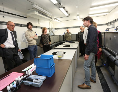 Inhuldiging nieuwbouw (Blok F) faculteit Bio-ingenieurswetenschappen op Campus Coupure