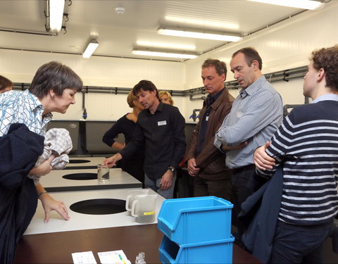 Inhuldiging nieuwbouw (Blok F) faculteit Bio-ingenieurswetenschappen op Campus Coupure