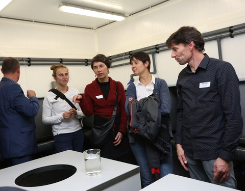 Inhuldiging nieuwbouw (Blok F) faculteit Bio-ingenieurswetenschappen op Campus Coupure