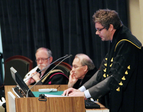 Inaugurale les van 2de Sarton Leerstoel 2010-2011 aan UGent (uitzonderlijk toegekend omwille van 25-jarig bestaan van de leersto