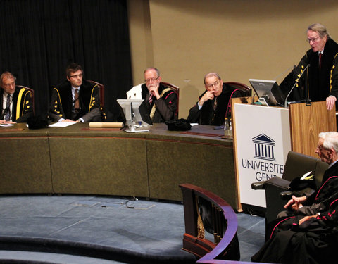 Inaugurale les van 2de Sarton Leerstoel 2010-2011 aan UGent (uitzonderlijk toegekend omwille van 25-jarig bestaan van de leersto