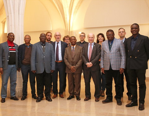 Ondertekenen overeenkomst met Université de Kinshasa (UNIKIN)