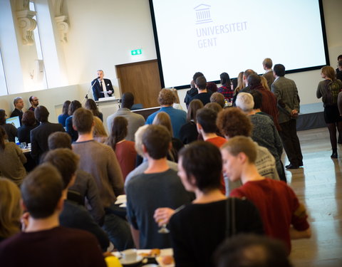 Onthaalontbijt voor nieuwe UGent medewerkers, aangesteld tussen 1 oktober en 16 november 2016