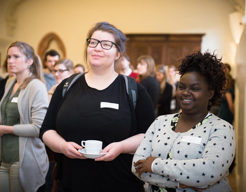 Onthaalontbijt voor nieuwe UGent medewerkers, aangesteld tussen 1 oktober en 16 november 2016