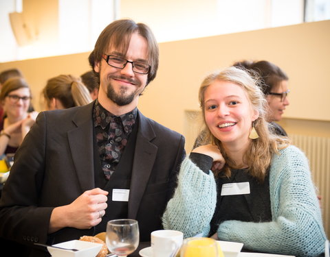 Onthaalontbijt voor nieuwe UGent medewerkers, aangesteld tussen 1 oktober en 16 november 2016