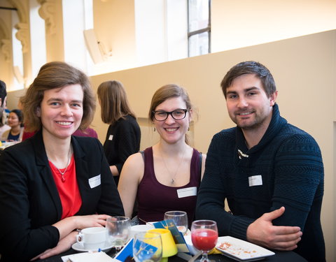 Onthaalontbijt voor nieuwe UGent medewerkers, aangesteld tussen 1 oktober en 16 november 2016