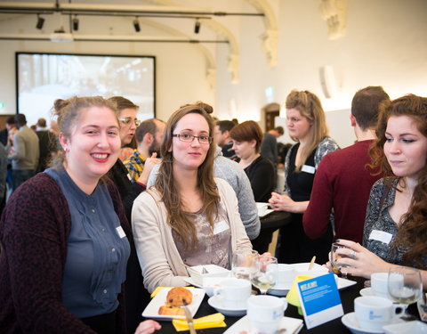 Onthaalontbijt voor nieuwe UGent medewerkers, aangesteld tussen 1 oktober en 16 november 2016