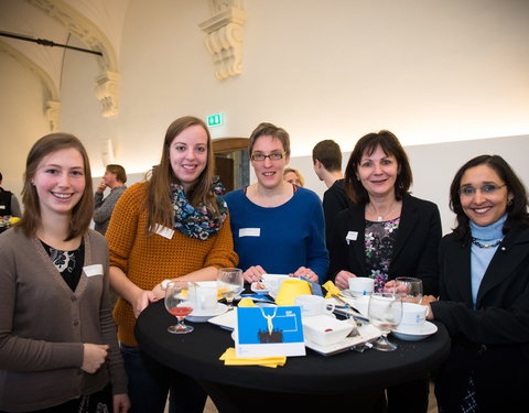 Onthaalontbijt voor nieuwe UGent medewerkers, aangesteld tussen 1 oktober en 16 november 2016