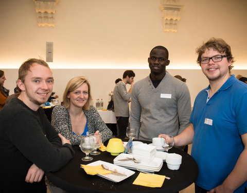 Onthaalontbijt voor nieuwe UGent medewerkers, aangesteld tussen 1 oktober en 16 november 2016