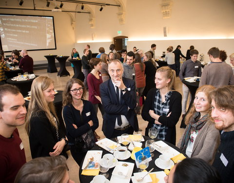 Onthaalontbijt voor nieuwe UGent medewerkers, aangesteld tussen 1 oktober en 16 november 2016