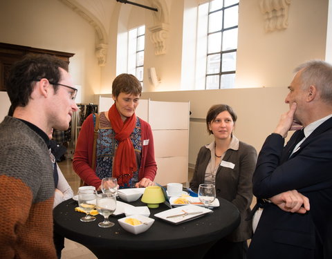 Onthaalontbijt voor nieuwe UGent medewerkers, aangesteld tussen 1 oktober en 16 november 2016