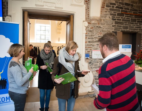 Onthaalontbijt voor nieuwe UGent medewerkers, aangesteld tussen 1 oktober en 16 november 2016