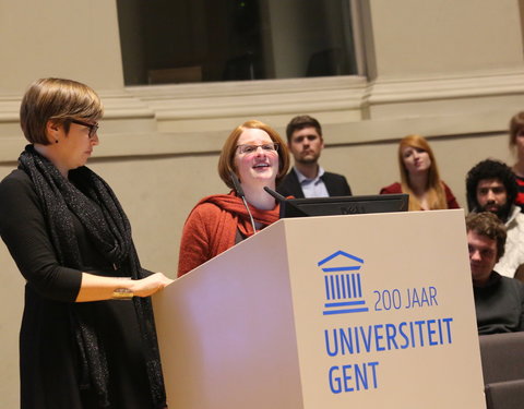 UGent onderscheidingen 2015/2016