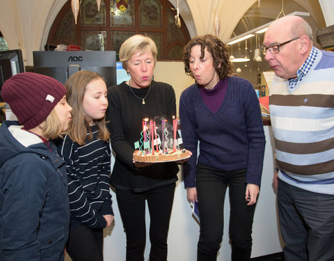 Nieuwjaarsreceptie stad Gent met viering 200 jaar UGent