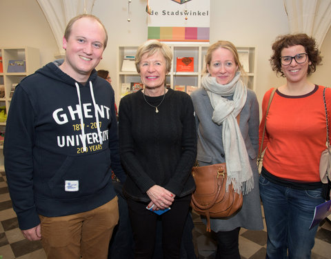 Nieuwjaarsreceptie stad Gent met viering 200 jaar UGent