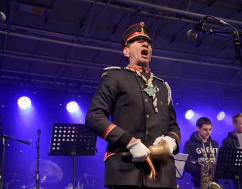 Nieuwjaarsreceptie stad Gent met viering 200 jaar UGent