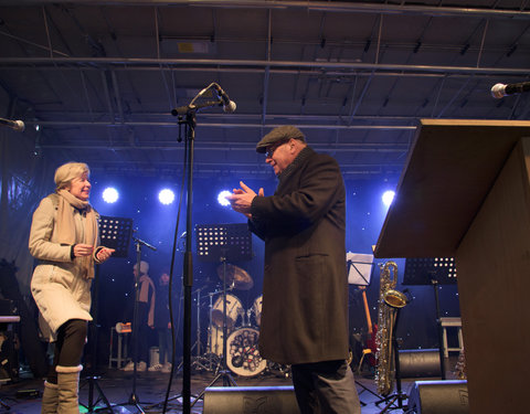 Nieuwjaarsreceptie stad Gent met viering 200 jaar UGent