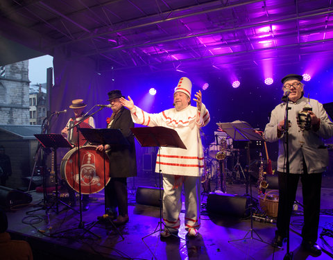 Nieuwjaarsreceptie stad Gent met viering 200 jaar UGent