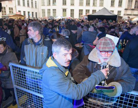 Nieuwjaarsreceptie stad Gent met viering 200 jaar UGent