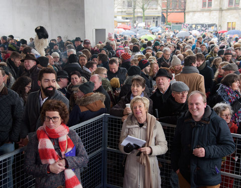 Nieuwjaarsreceptie stad Gent met viering 200 jaar UGent