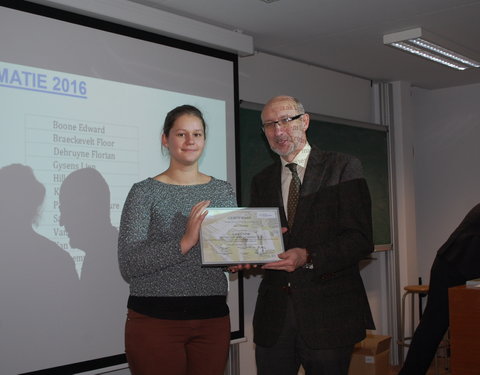 Uitreiking certificaten topstudenten Diergeneeskunde