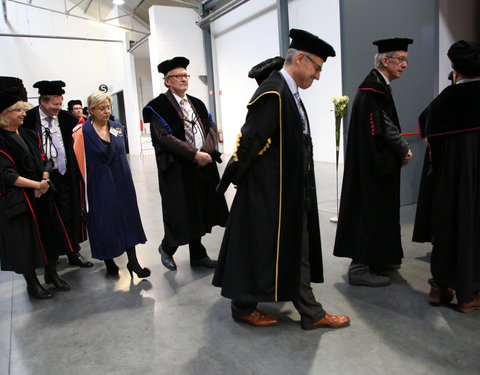 Uitreiking eredoctoraat aan Angela Merkel