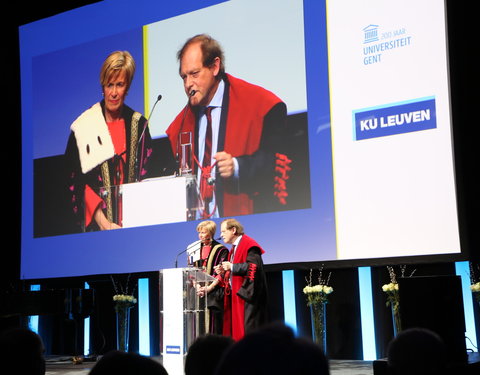 Uitreiking eredoctoraat aan Angela Merkel