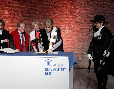 Uitreiking eredoctoraat aan Angela Merkel